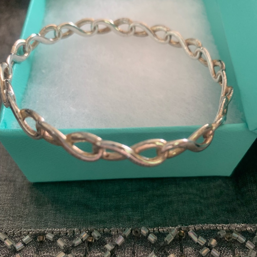 Tiffany & Co silver bangle. Never worn!
